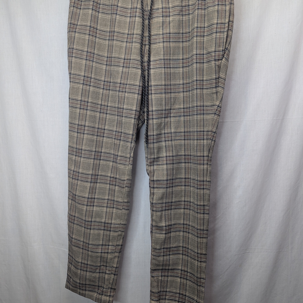 PacSun Men's Checkered Khaki Chinos
